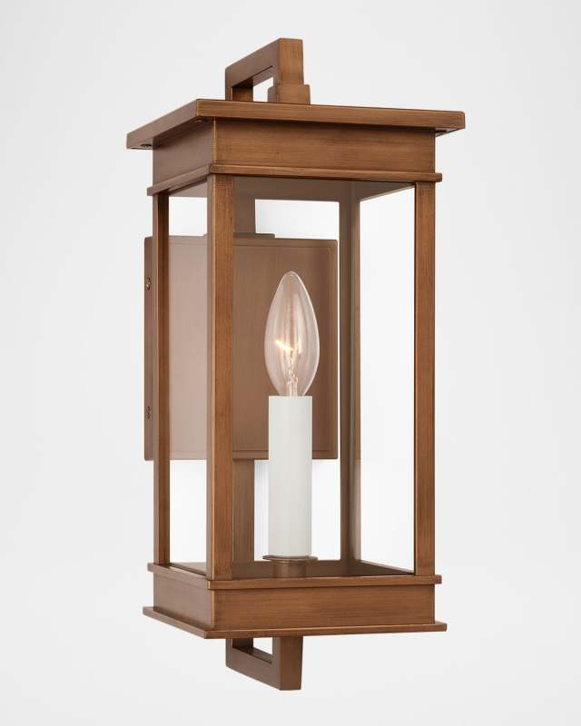 Cupertino Small Bracket Wall Lantern by Chapman & Myers